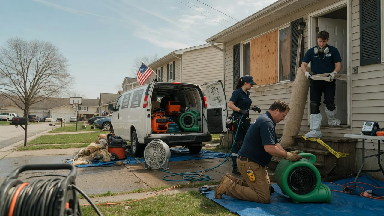 Water Damage Restoration in Keego Harbor, MI near me